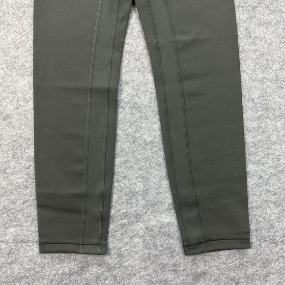New Lululemon Leggings Size 0 Wunder Train HR Tight 25" Aerobic Twill GGRE Grey - Picture 4 of 9